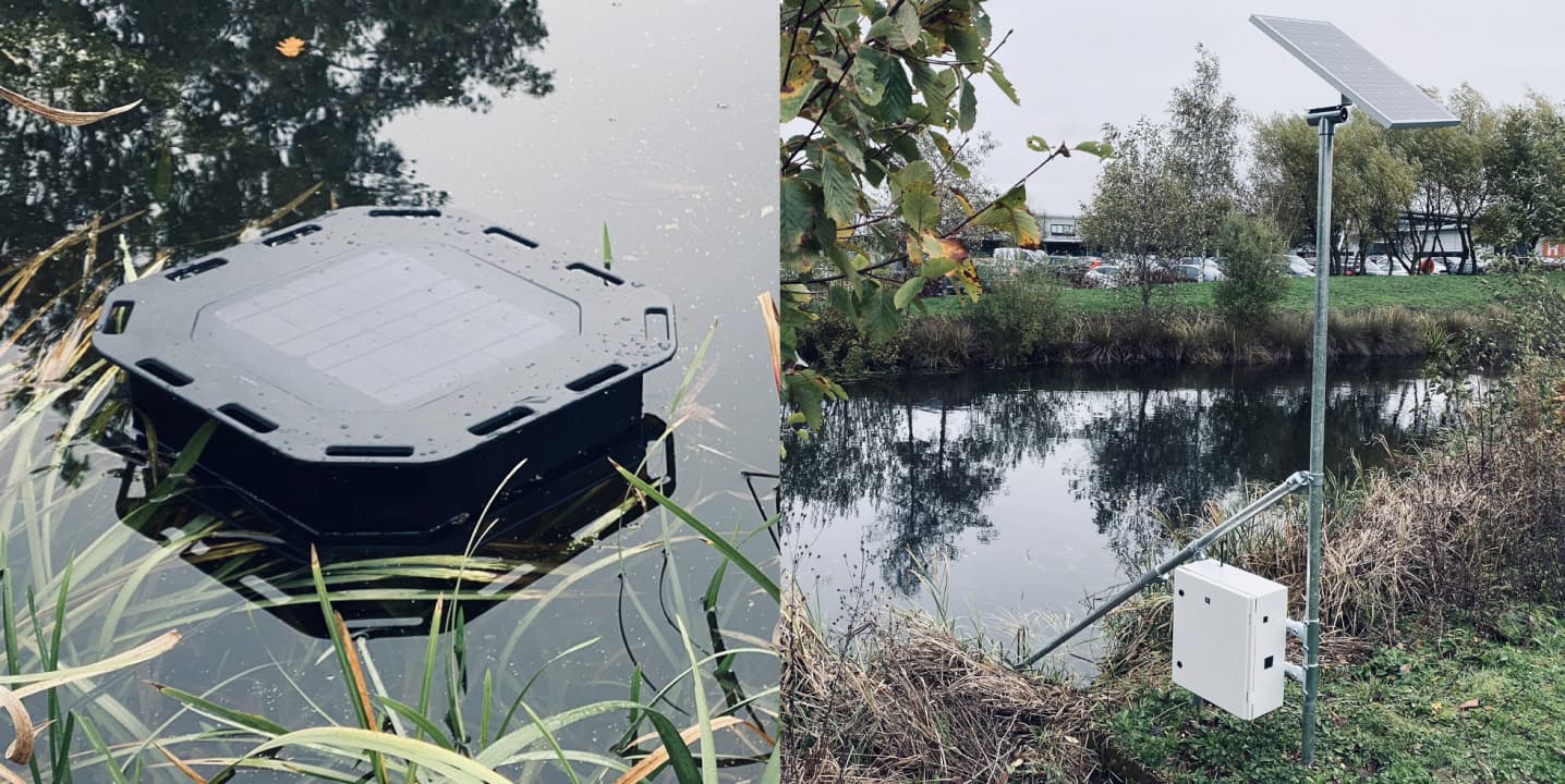 Picture of Watr Pro 2.0 and Hybrid Bankside devices