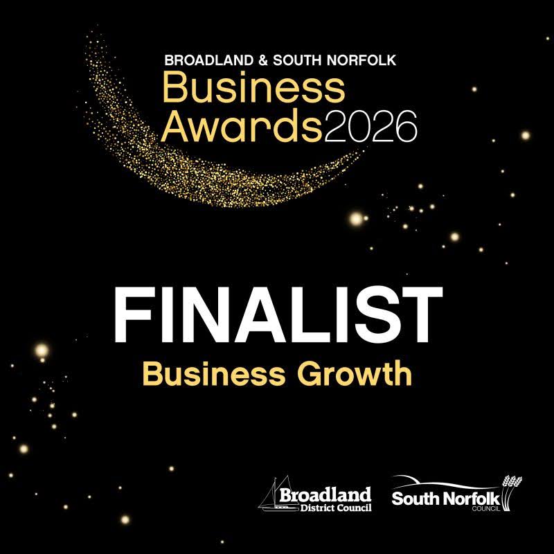 South Norfolk and Broadland District Councils Business Awards logo